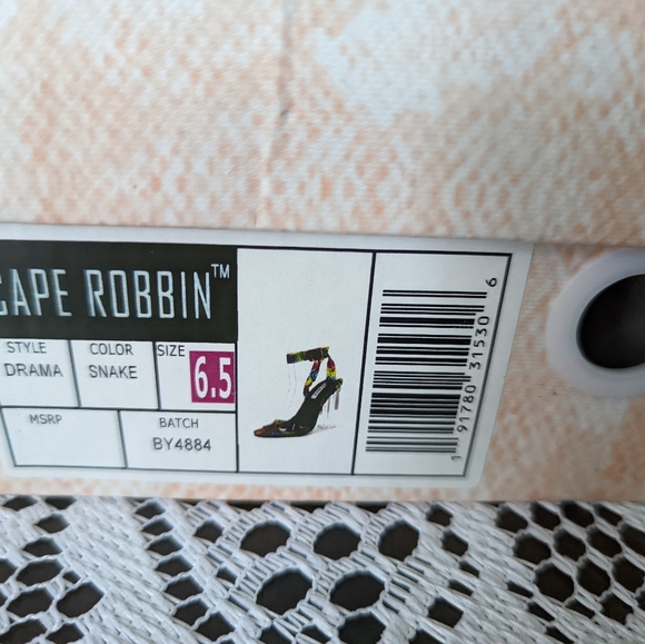 Snake Print Patterned Strappy Sexy Heel from Cape Robbin - Picture 10 of 15